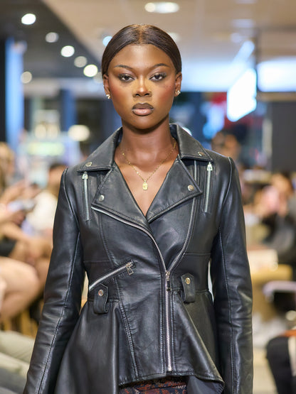 Custom Leather Tailcoat Jacket All size