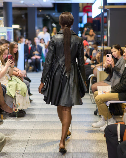 Custom Leather Tailcoat Jacket All size